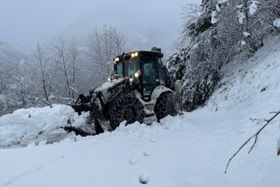 Karadeniz'de kar esareti; 715 köy ve mahalle yolu kapandı, okullar tatil