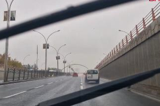 Diyarbakır'ın yüksek kesimlerine kar yağdı