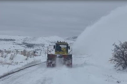 Malatya'da kar yağışı sürüyor; 10 ilçede 2 gündür okullar tatil