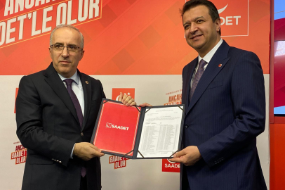 Saadet Partisi Genel Başkanı Arıkan, mazbatasını aldı
