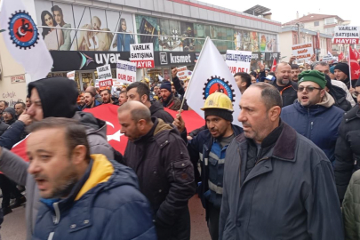 Çayırhan işçileri Ankara'ya yürüyüş başlattı