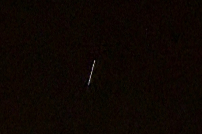 Bitlis semalarında Starlink uyduları görüntülendi