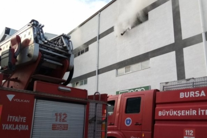 Bursa İnegöl'de panik yaratan yangın!