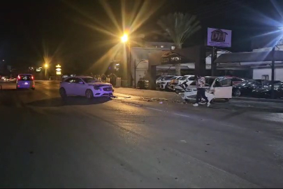 Girne'de kaza: 1 ölü, 4 yaralı