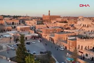 Havaların soğuması 'Medeniyetler beşiği' Midyat’ın turizmini etkilemedi