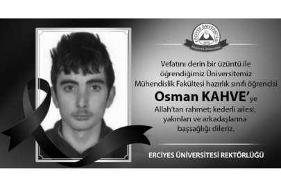 Cipin çarptığı üniversiteli Osman yaşamını yitirdi