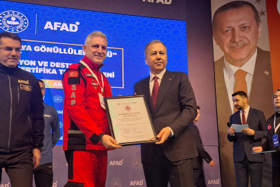 Bakan Yerlikaya: AFAD gönüllü sayımız, 1 milyon 545 bine yükseldi