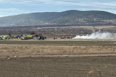 Isparta'da askeri helikopter düştü: 6 şehidimiz var!