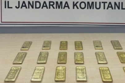 Ayakkabılarının içerisinden 54 milyon TL'lik külçe altın çıktı