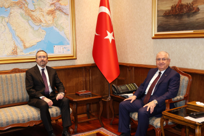 Bakan Güler, ABD Dışişleri Müsteşar Vekili Bass'ı kabul etti