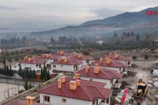 Köy konutlarında çalışmalar hızla sürüyor