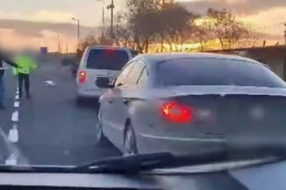 Otomobilin bagajında 20 adet tabanca bulundu