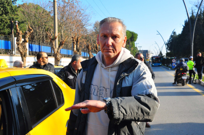 Bıçaklı 'gasp' girişiminde yaralı olarak kurtulan taksici, o anları anlattı