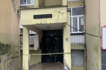 Tahliye edilen 8 katlı apartman mühürlendi