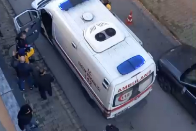 Ümraniye'de ambulansı yumrukladı, sağlık personeline saldırdı