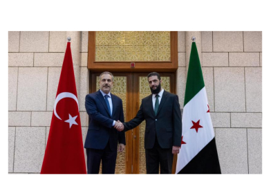 Fidan'ın Şam ziyareti dünya basınında