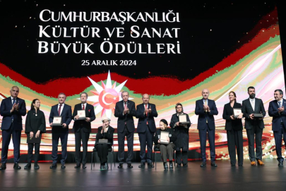 Cumhurbaşkanlığı Kültür Sanat Büyük Ödülleri sahiplerini buldu
