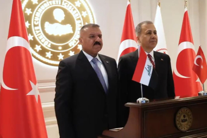 Bakan Yerlikaya, Iraklı mevkidaşı Şemmeri ile görüştü