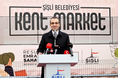 Şişli'de ‘Gezici Kent Market’ hizmete başladı