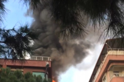 Bağcılar'da yangında mahsur kalan 1 kişi kurtarıldı