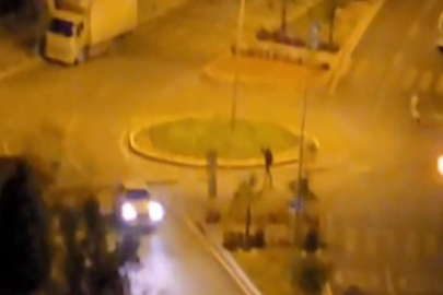 Yeni yıl magandası polis tarafından yakalandı