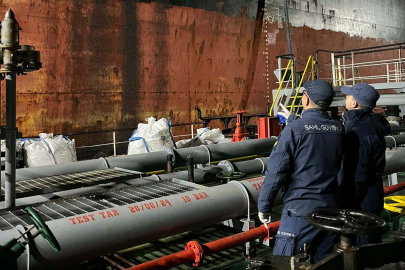 Çanakkale'de denizi kirleten gemiye 39 milyon lira ceza