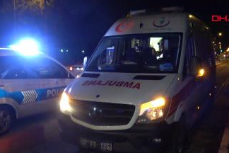 Erkek arkadaşıyla tartışan Burcu, korkuluktan düşüp yaralandı