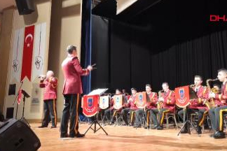 Jandarma Genel Komutanlığı Bandosu, Osmaniye’de konser verdi