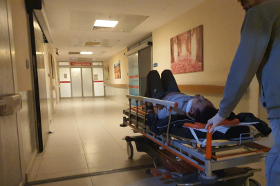 Bursa'da tarlaya uçan otomobildeki 3 kişi yaralandı