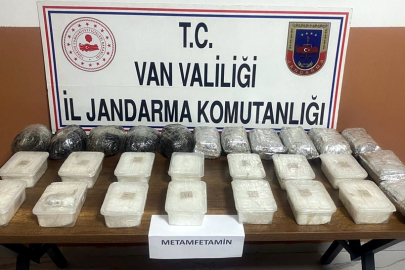 21 kilo 240 gram metamfetamin ele geçirildi