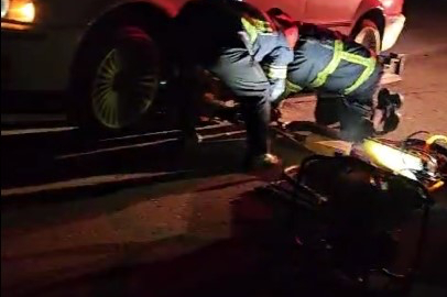 Otomobil, motosiklete çarptı; kurye öldü, alkollü sürücü gözaltında