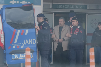 Bursa'da Terkinler çetesi lideri ile 3 oğlu adliyede