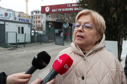Yangında ölen kızı ve torununun kimlik tespiti için DNA örneği verdi