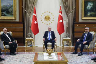 Cumhurbaşkanı Erdoğan Hamas heyetini kabul etti