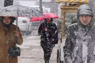 AKOM: İstanbul'a kar geliyor