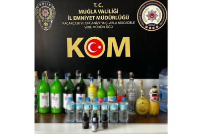 Muğla'da 'sahte içki' operasyonu; 11 gözaltı