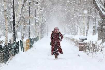 38 il için kuvvetli kar yağışı uyarısı