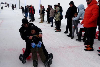 Erzurum'da renkli kış festivali