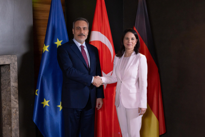Bakan Fidan, Alman mevkidaşı Baerbock ile görüştü