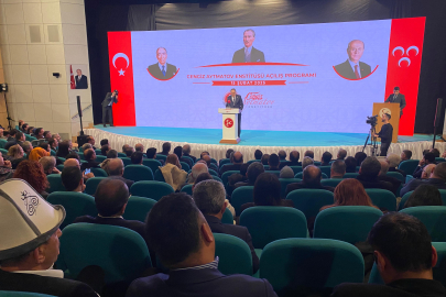 MHP Genel Merkezi’nde Cengiz Aytmatov Enstitüsü Açıldı