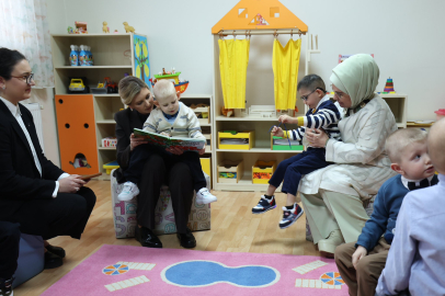 Emine Erdoğan ve Olena Zelenska, Ukraynalı Yetim Çocukları Ziyaret Etti