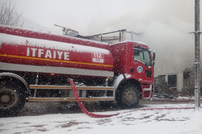 Bartın’da Evinde Çıkan Yangından Komşuları Kurtardı