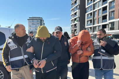 Kuyumcuya sahte altın satmaya çalışan 3 şüpheliye gözaltı