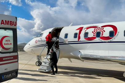 Ambulans uçak, 1,5 yaşındaki bebek için havalandı