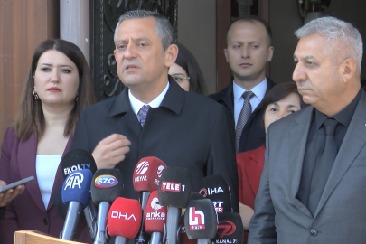 Özgür Özel'den açıklamalar
