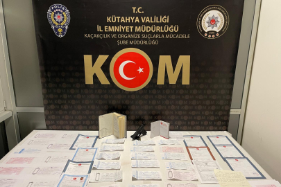 Kütahya'da tefeci operasyonu
