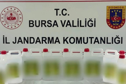 Bursa Merkezli 'Çengel-17' Operasyonunda 98 Bin 600 Litre Etil Alkol Ele Geçirildi, 26 Şüpheli Yakalandı