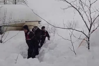 Borçka’da Çığ Düştü! 2 Ev ve 1 İş Makinesi Kar Kütlesinin Altında