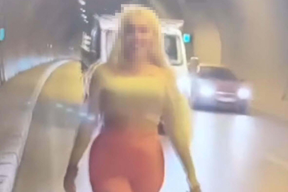 Konak Tüneli’nde Trafiği Durdurup Dans Eden Kadın Yakalandı, Adli Kontrolle Serbest Bırakıldı