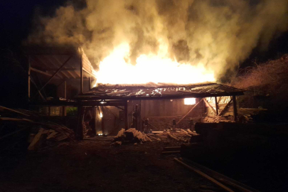 Bursa'da Ahşap Evde Yangın: 1 Ölü